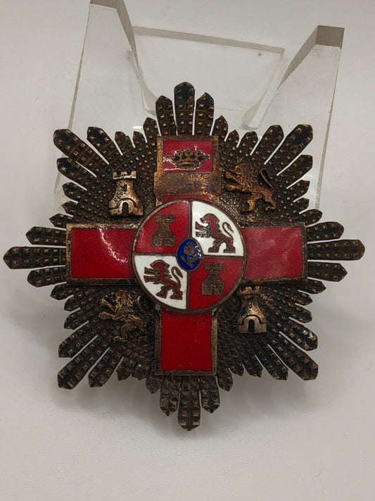 Egaña's Red Merit Order Cross. Legion Cóndor, Spanish Civil WAR.