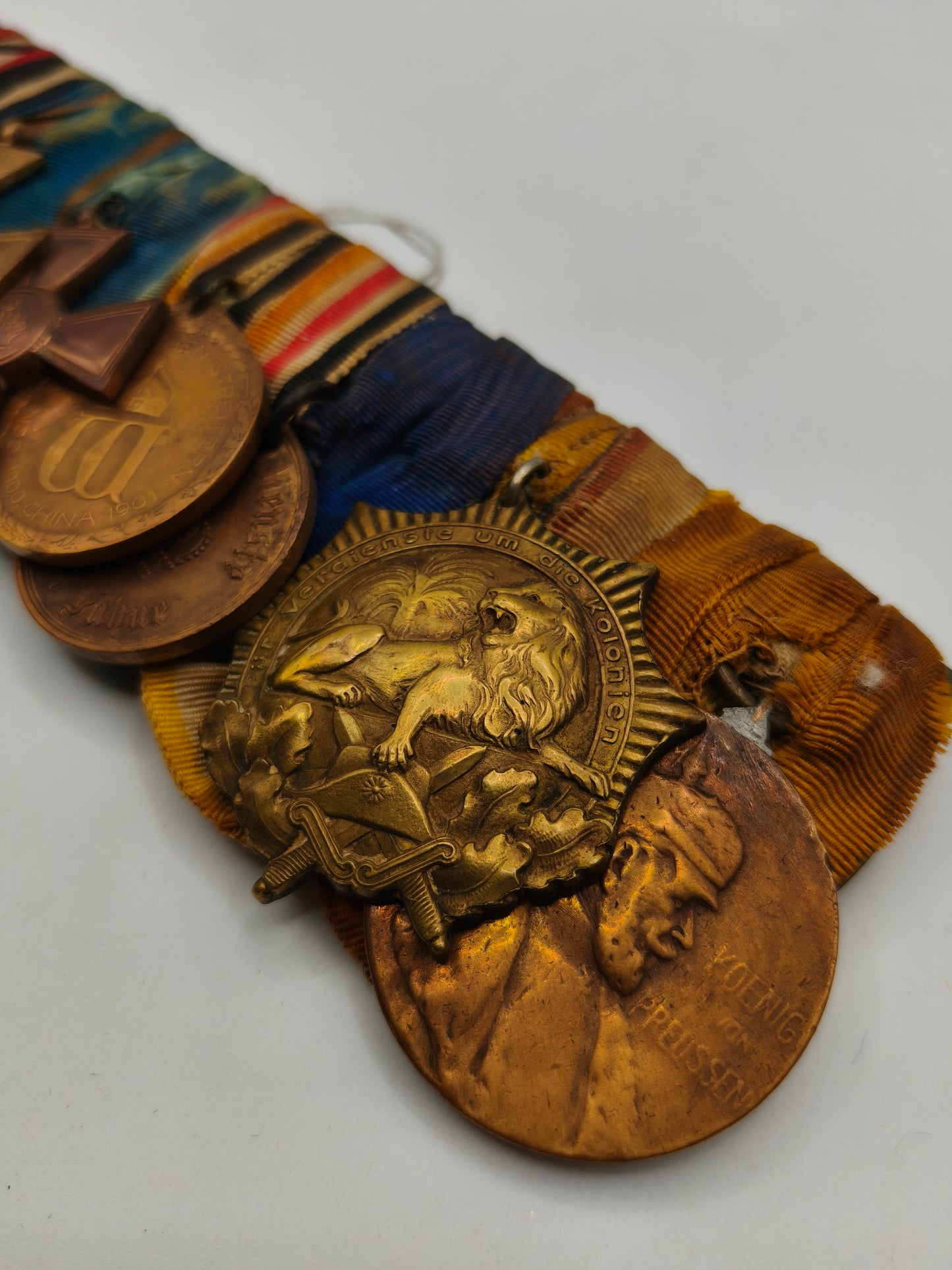 Pasador medallas coloniales Imperiales época IWW