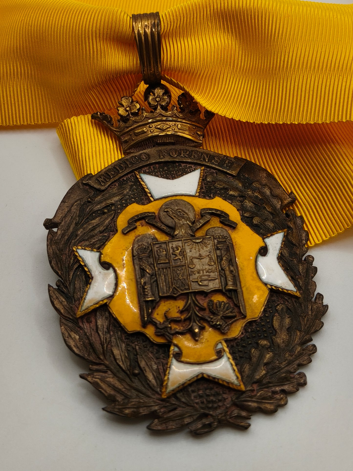 Medalla mérito forense época Franco