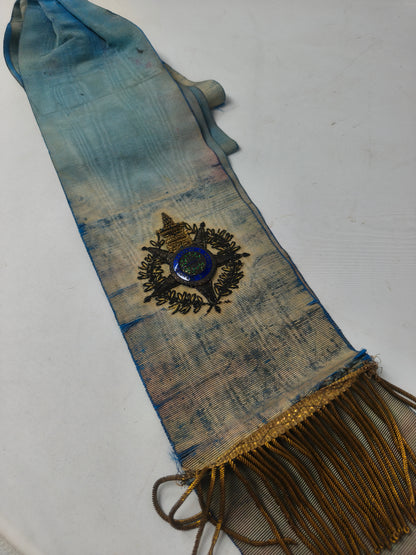 Order of The Sword and Tower, Sash. XIX Century, Portugal.