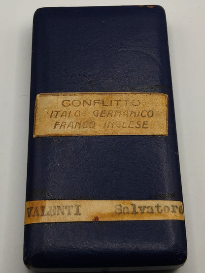Medalla Al Valore militar bronce. Conflicto Italo-Germanico.
