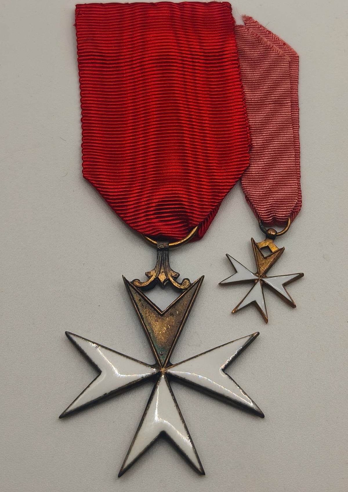 Chapter of the Order of Malta, Medal and Mini. Italy.