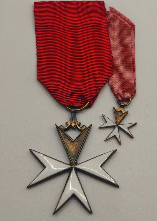 Chapter of the Order of Malta, Medal and Mini. Italy.