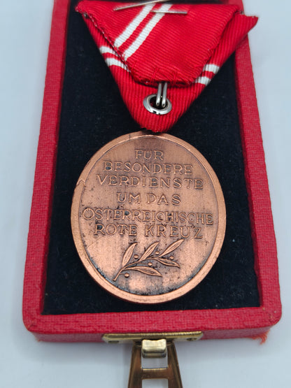 Red Cross Order Medal. Austria.