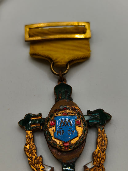 Medalla cruz orden religiosa