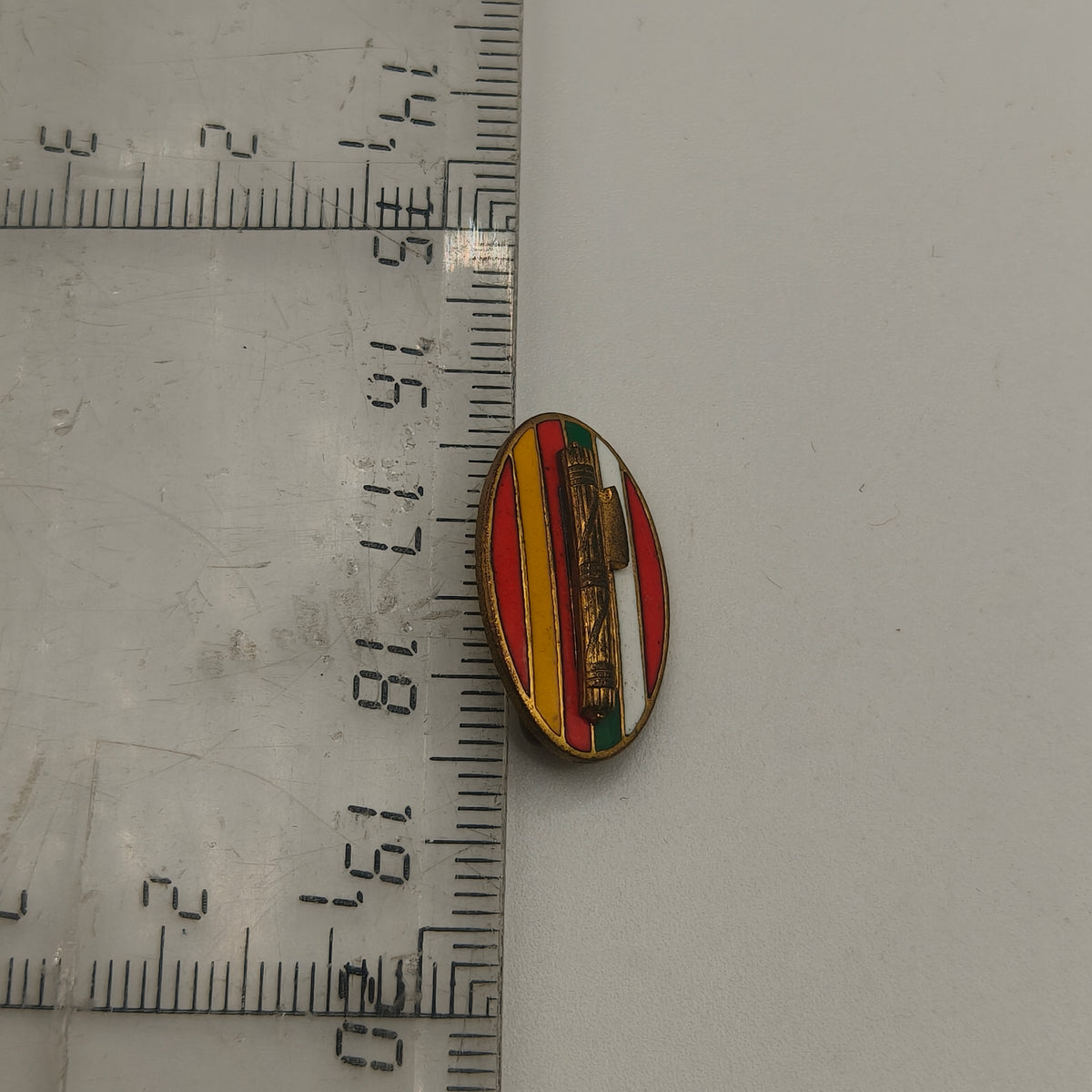 Enameled PNF Badge, Spanish Civil War.