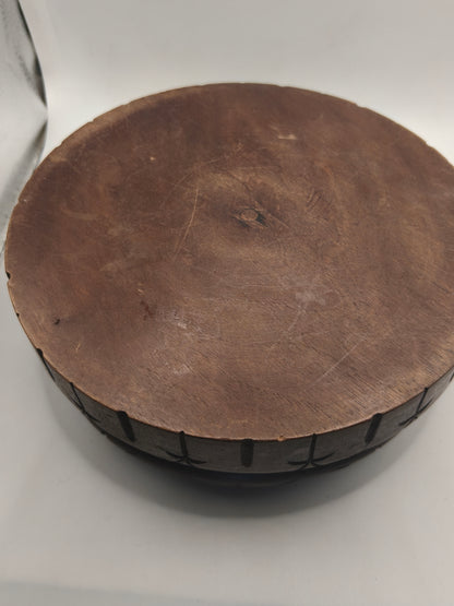 Caja de madera Falange Española.