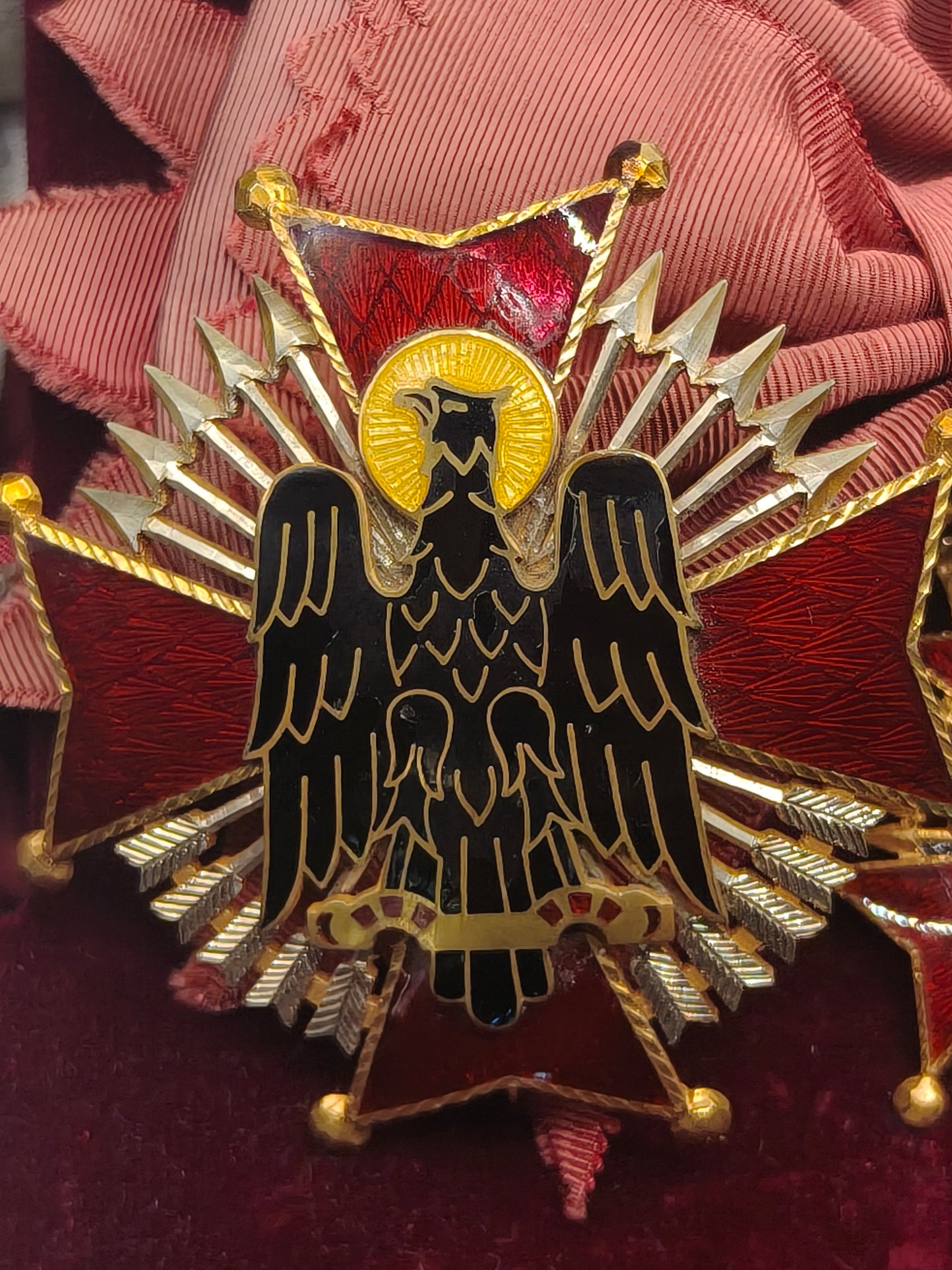 Cisneros Order Grand Cross. Spain, Franco's period.