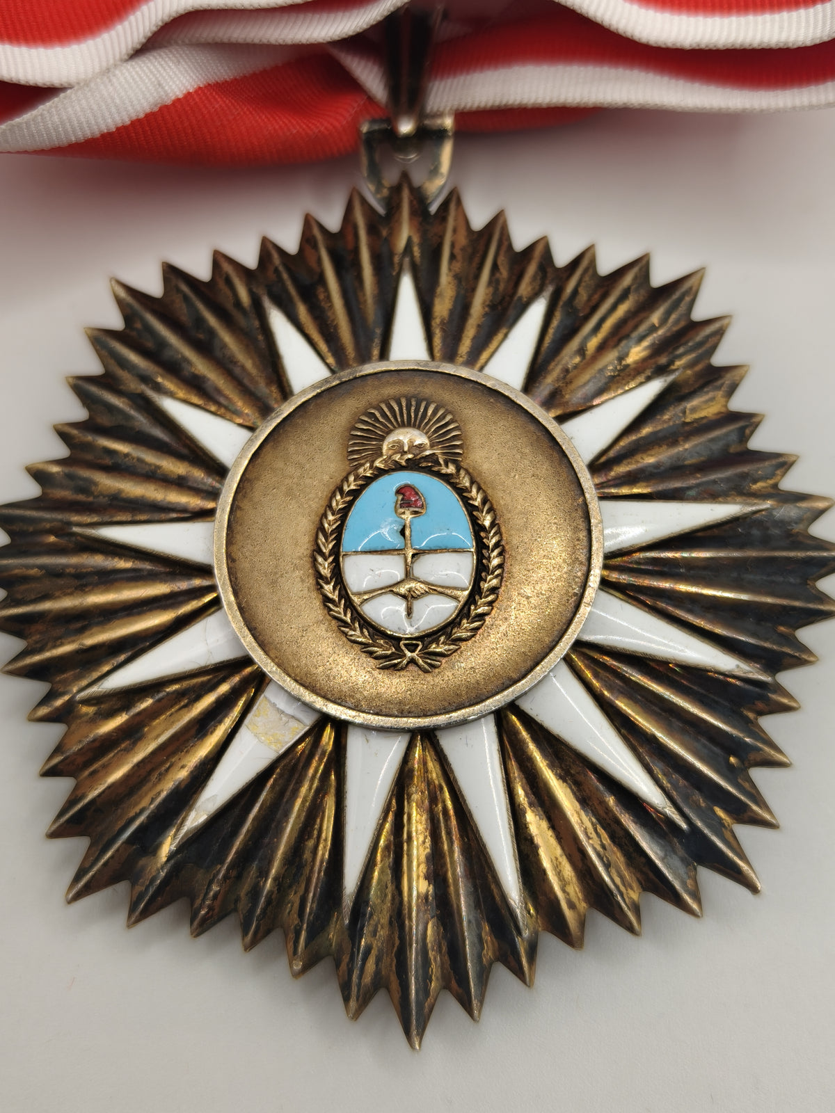 Commander Medal Order of May , Argentina. Big Size.