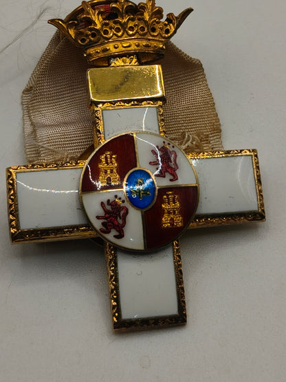 Military Merit Medal, jewelry model. Spain Franco's Period.