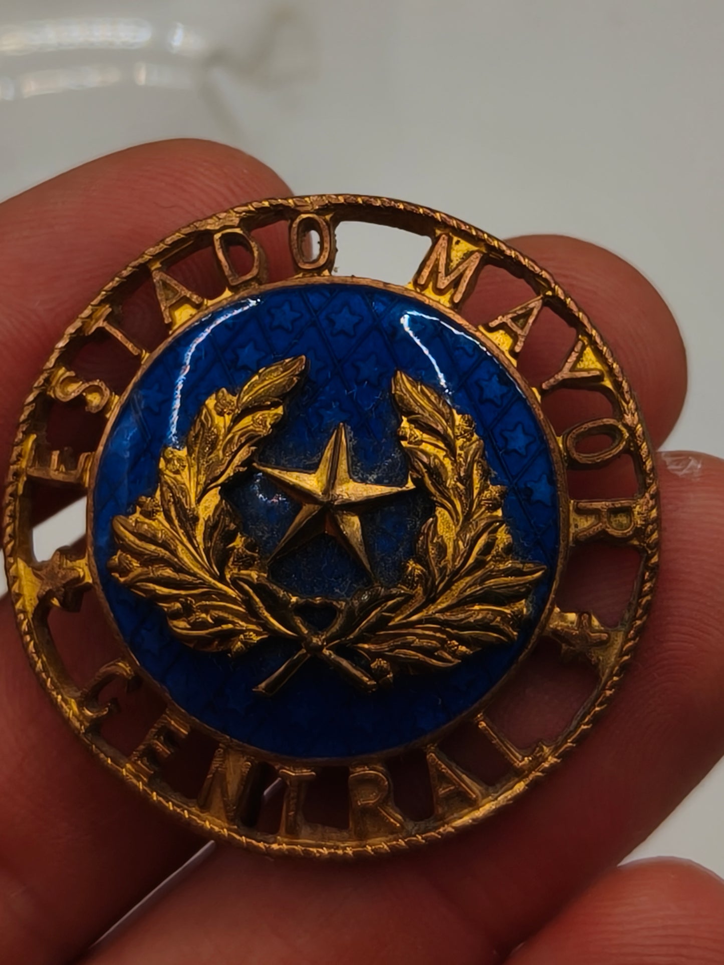 Insignia Estado mayor ejército español