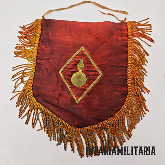 Banderín gala Cuerpo Artillería. Época Franco