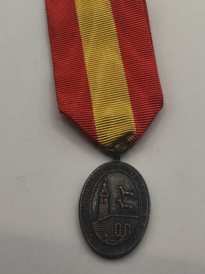 Medal for the Defense of Bilbao, III Carlist War 1874.