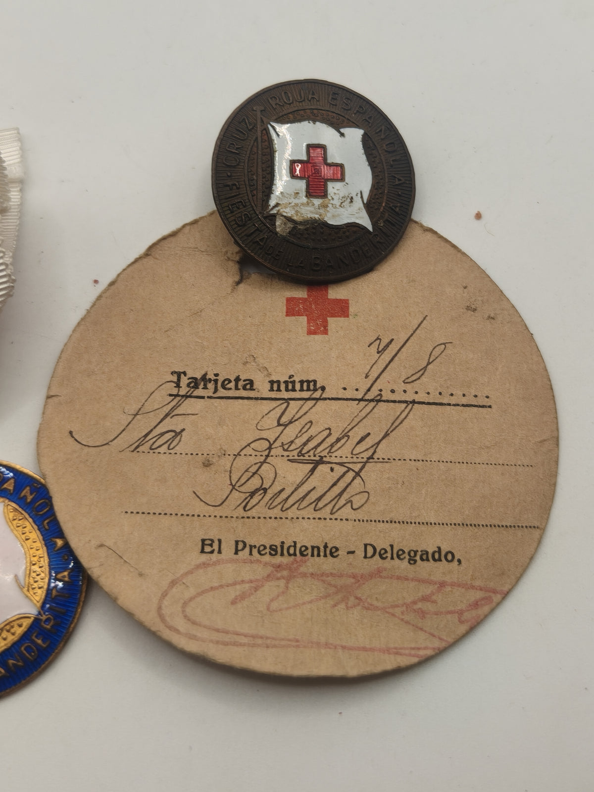 Red Cross Medals. Spain