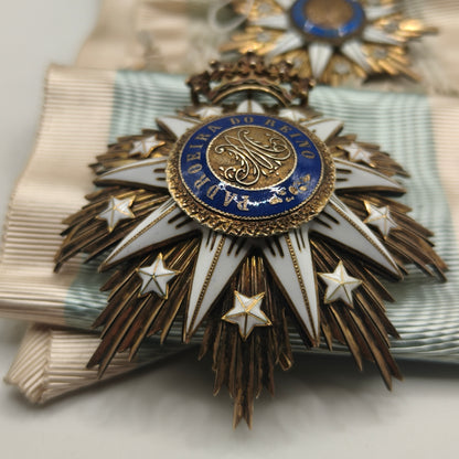 Villaviciosa's Order, Grand Cross. Portugal Monarchy Period