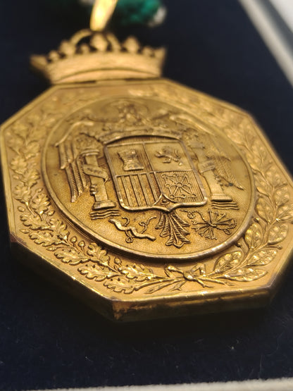Judicial Spanish Order Medal. Franco's period.