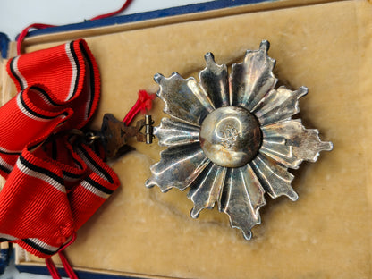 Order Of Independence Commander Medal. Libya's Kingdom.