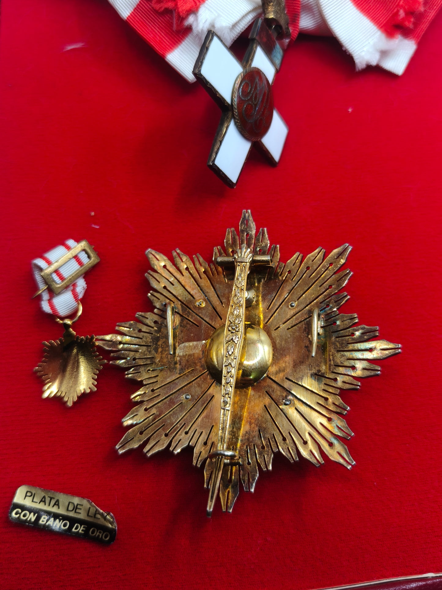 Aereal Merit Order Grand Cross. Spain. Gilf Silver.