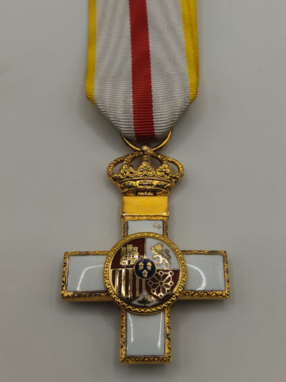 Medal order military merit. Spain
