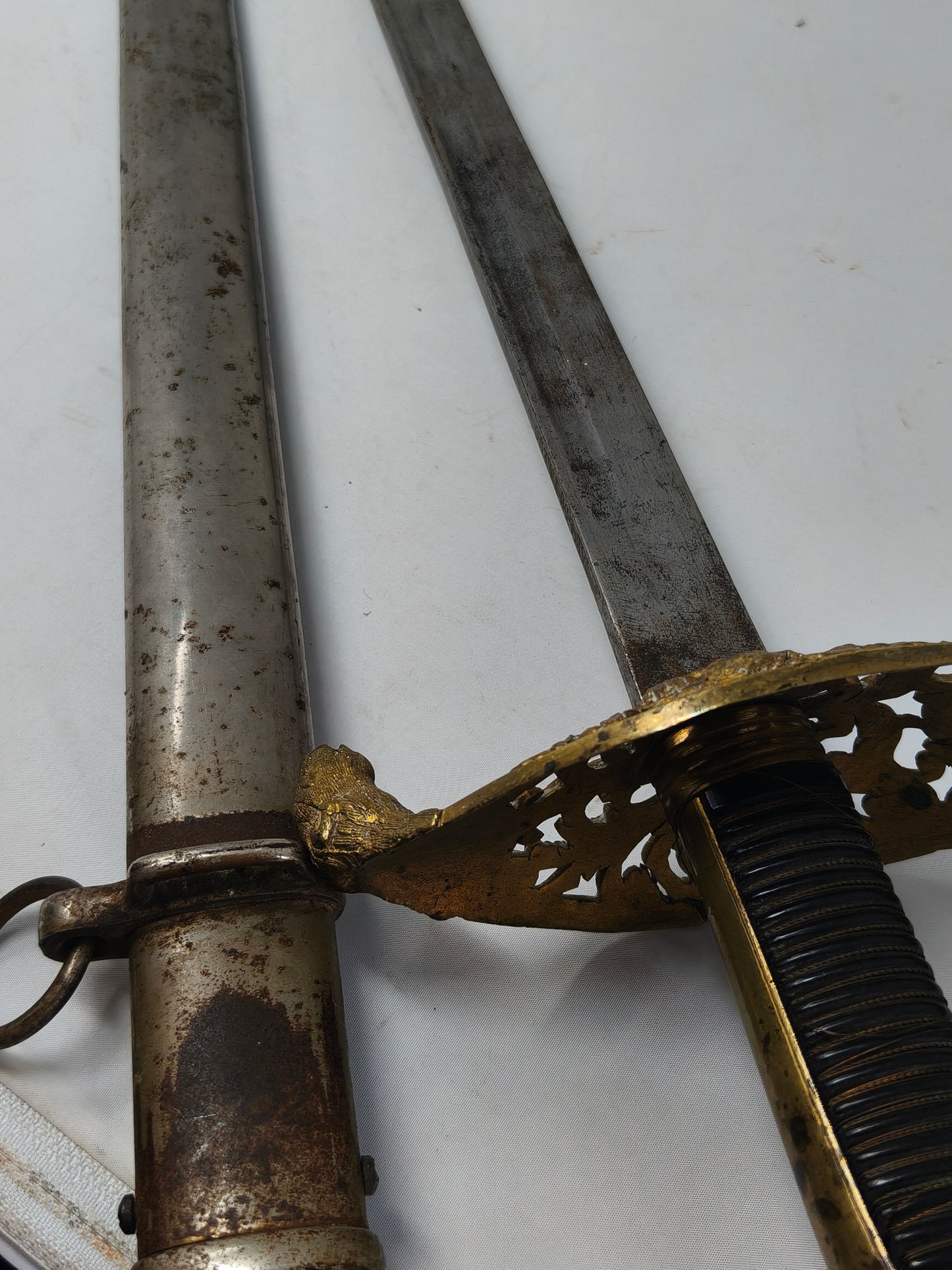 Quartermaster ceremonial Saber. Alphonso XIII Spain