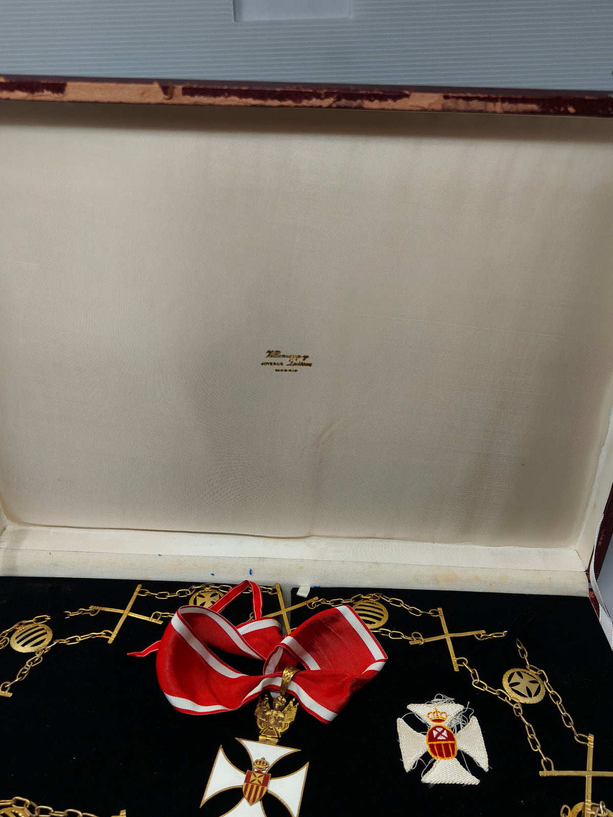 Grand Master Order of Santa Maria Merced, Complete. Spanish Chapter.