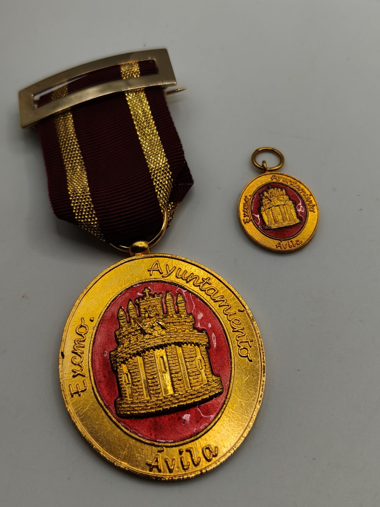 Medalla mérito ciudad de Avila