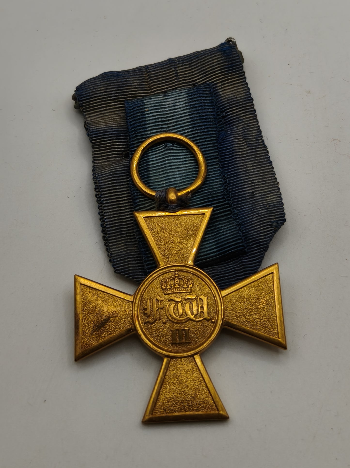 Prussian 25-Year Long Service Cross for Officers. Prussia.
