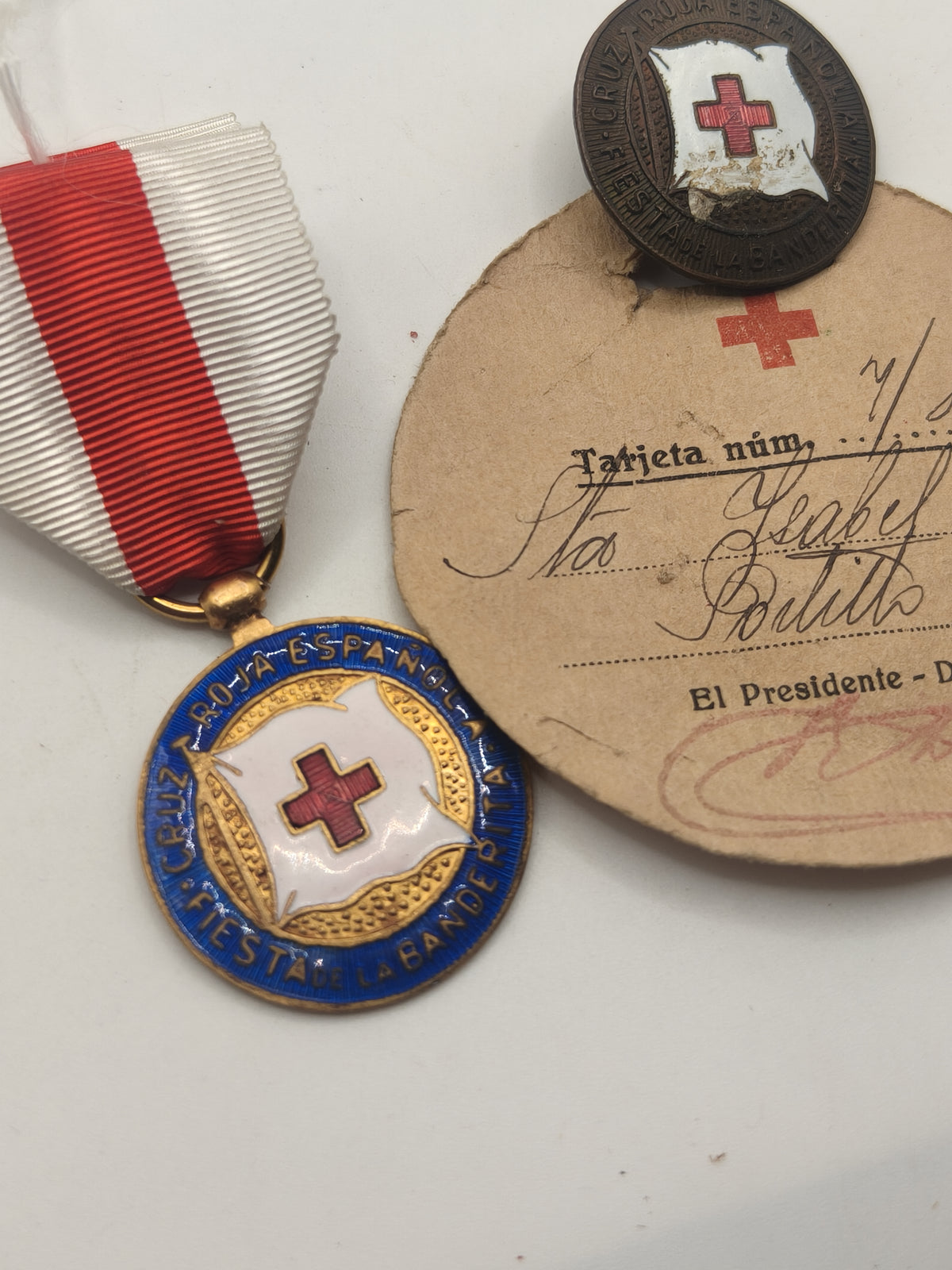 Red Cross Medals. Spain