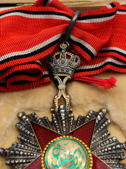 Order Of Independence Commander Medal. Libya's Kingdom.