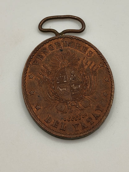Medal for the Victors of Yatay. Troop model. Uruguay