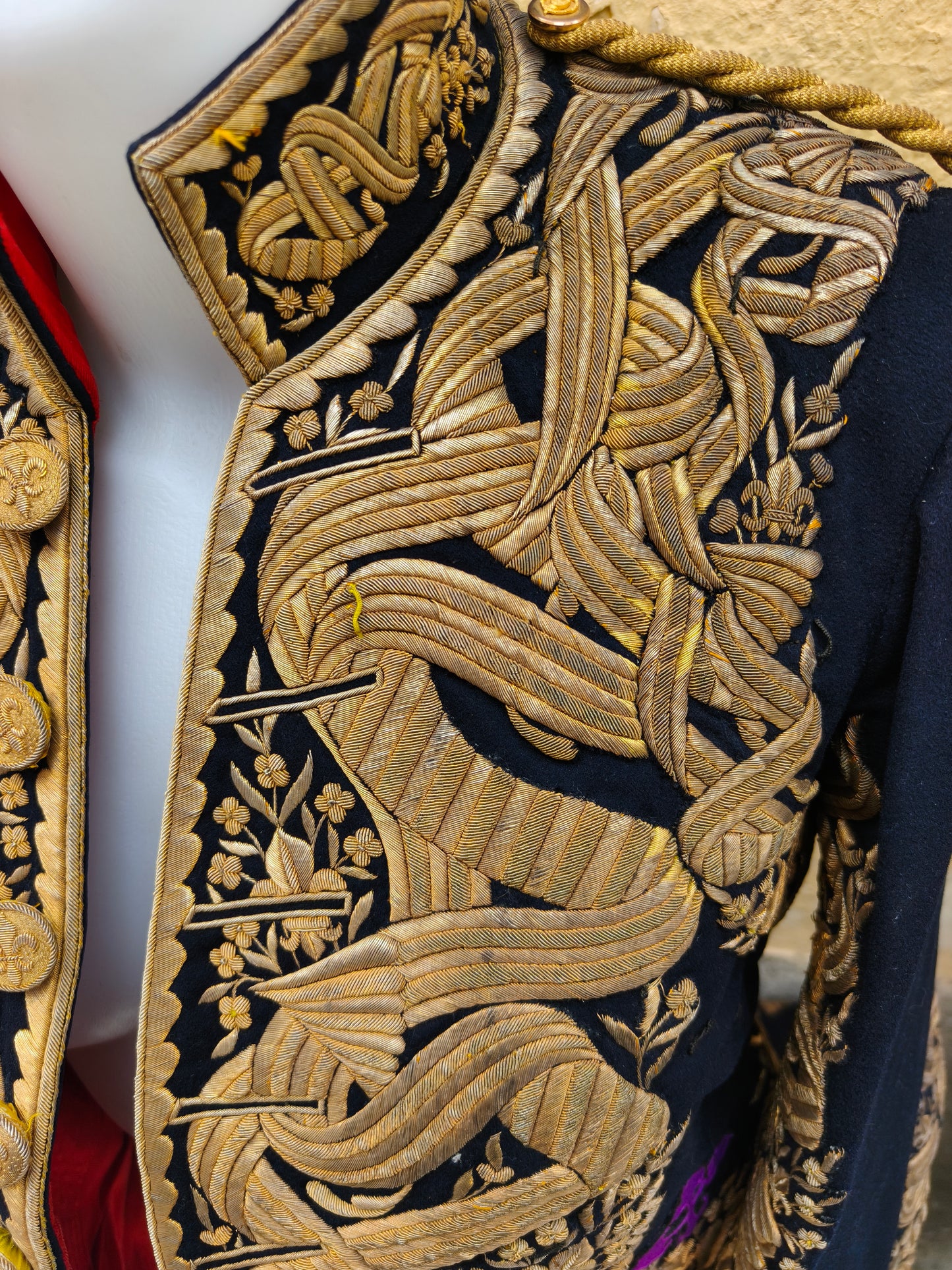 uniforme de época de Alfonso 13 de Gentilhombre de cámara