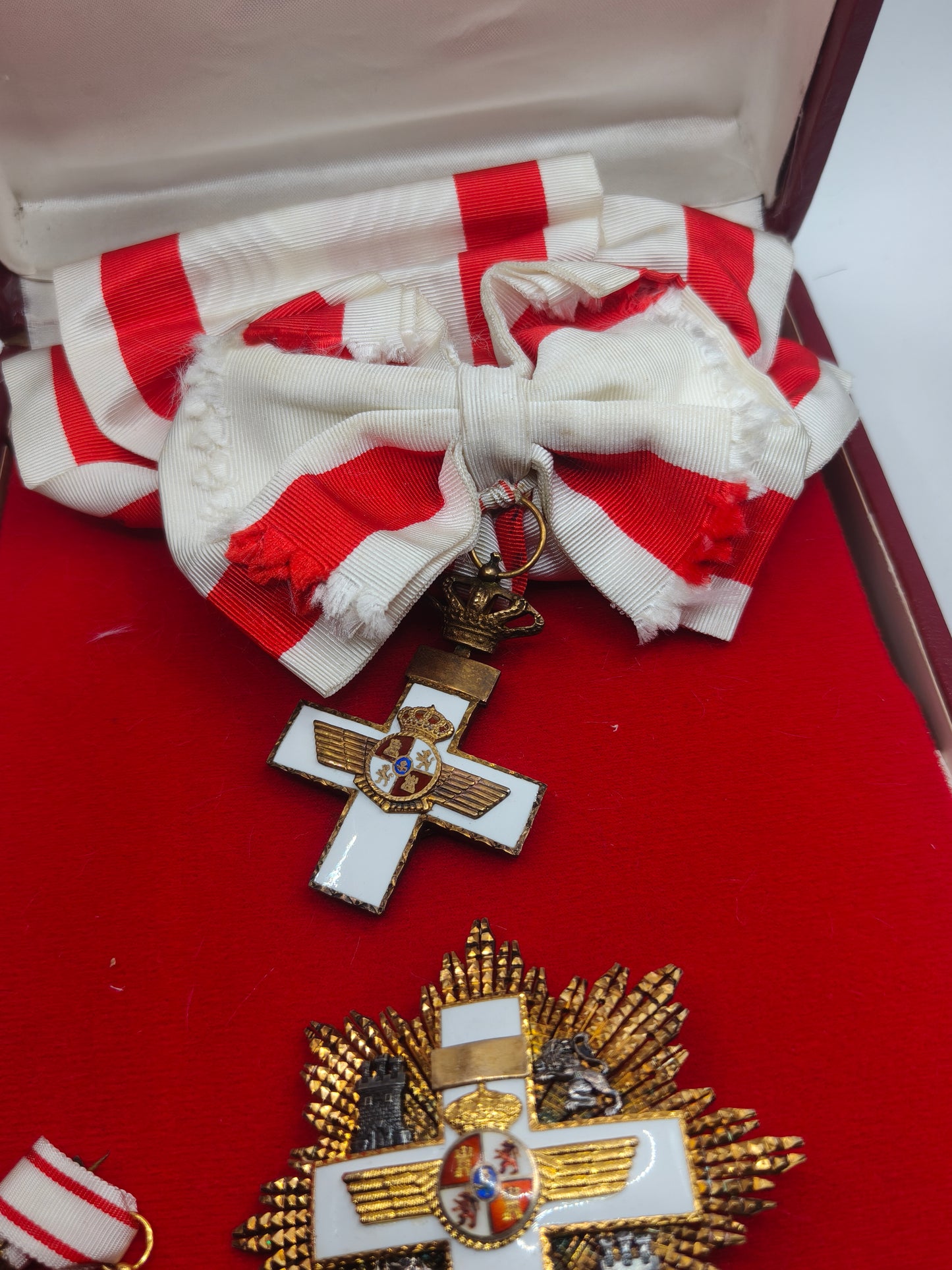 Aereal Merit Order Grand Cross. Spain. Gilf Silver.