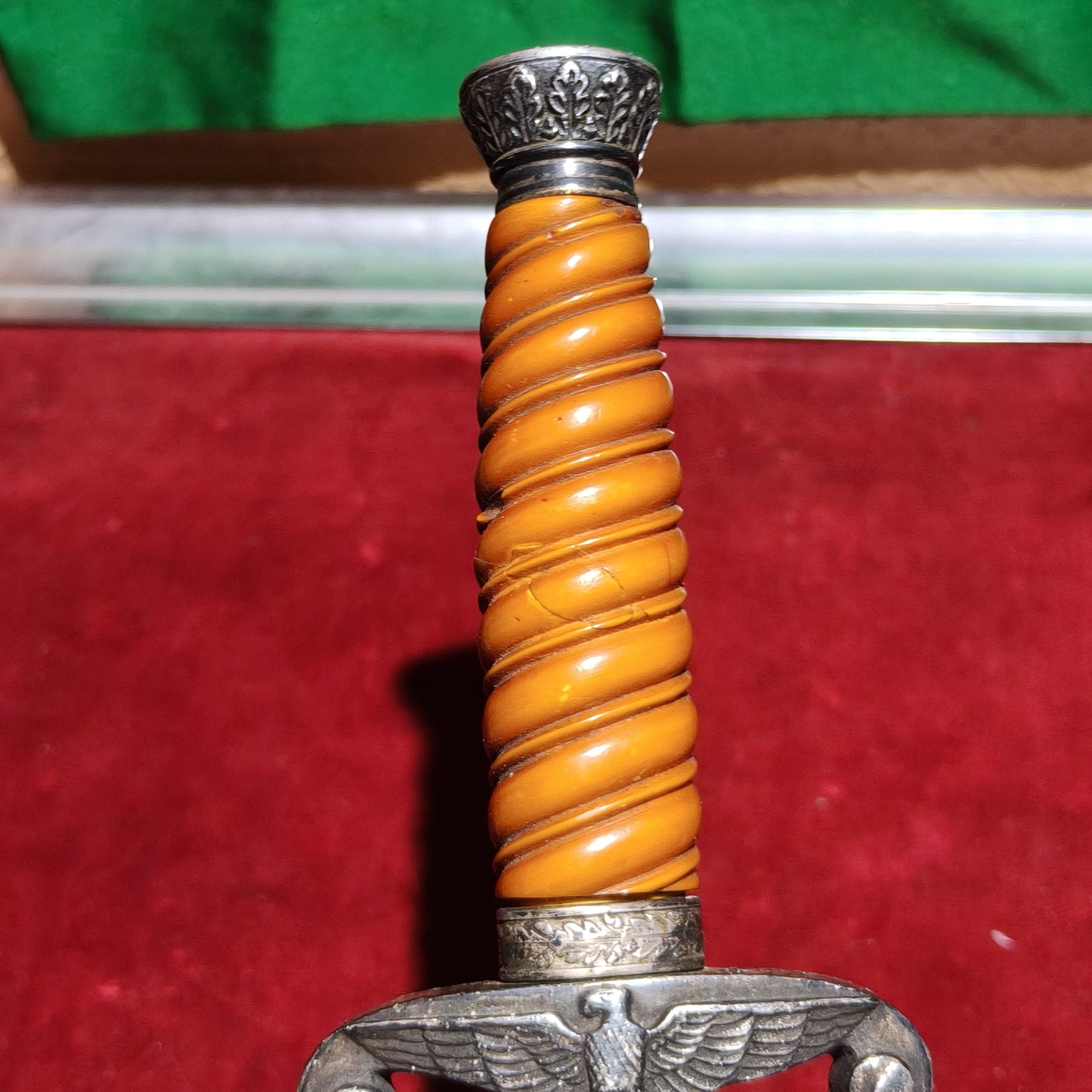 Daga oficial Wehrmacht Sin marcas en hoja