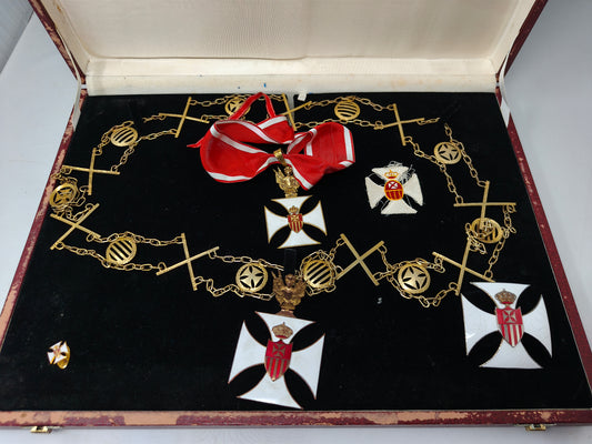 Grand Master Order of Santa Maria Merced, Complete. Spanish Chapter.