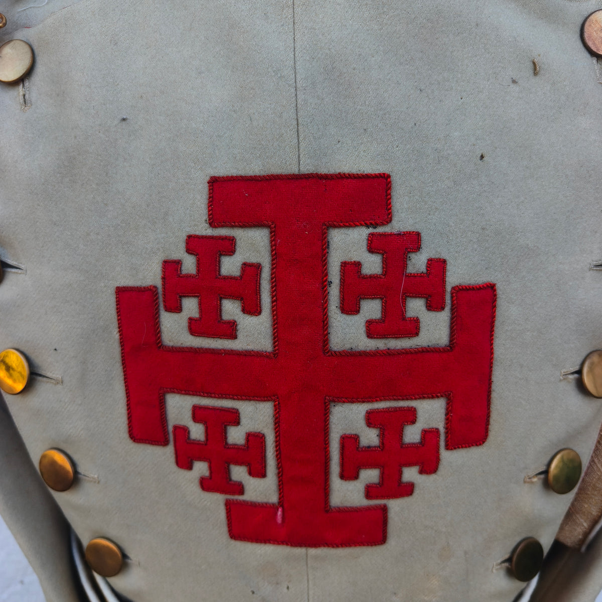 Uniforme of the Order of Holy Sepulchre, Complete. Spanish Knight.