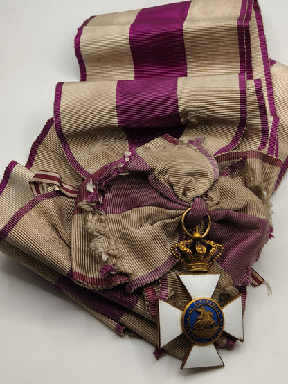 San Hermenegildo Order Medal Grand Cross. Spain Monarchy Period.