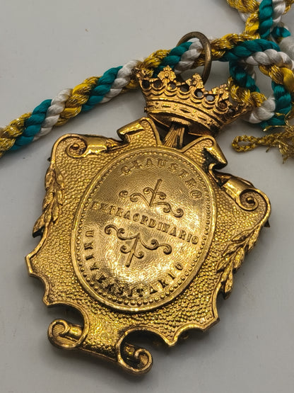 Extraordinary Senate Meeting Medal. Spain Franco's period.