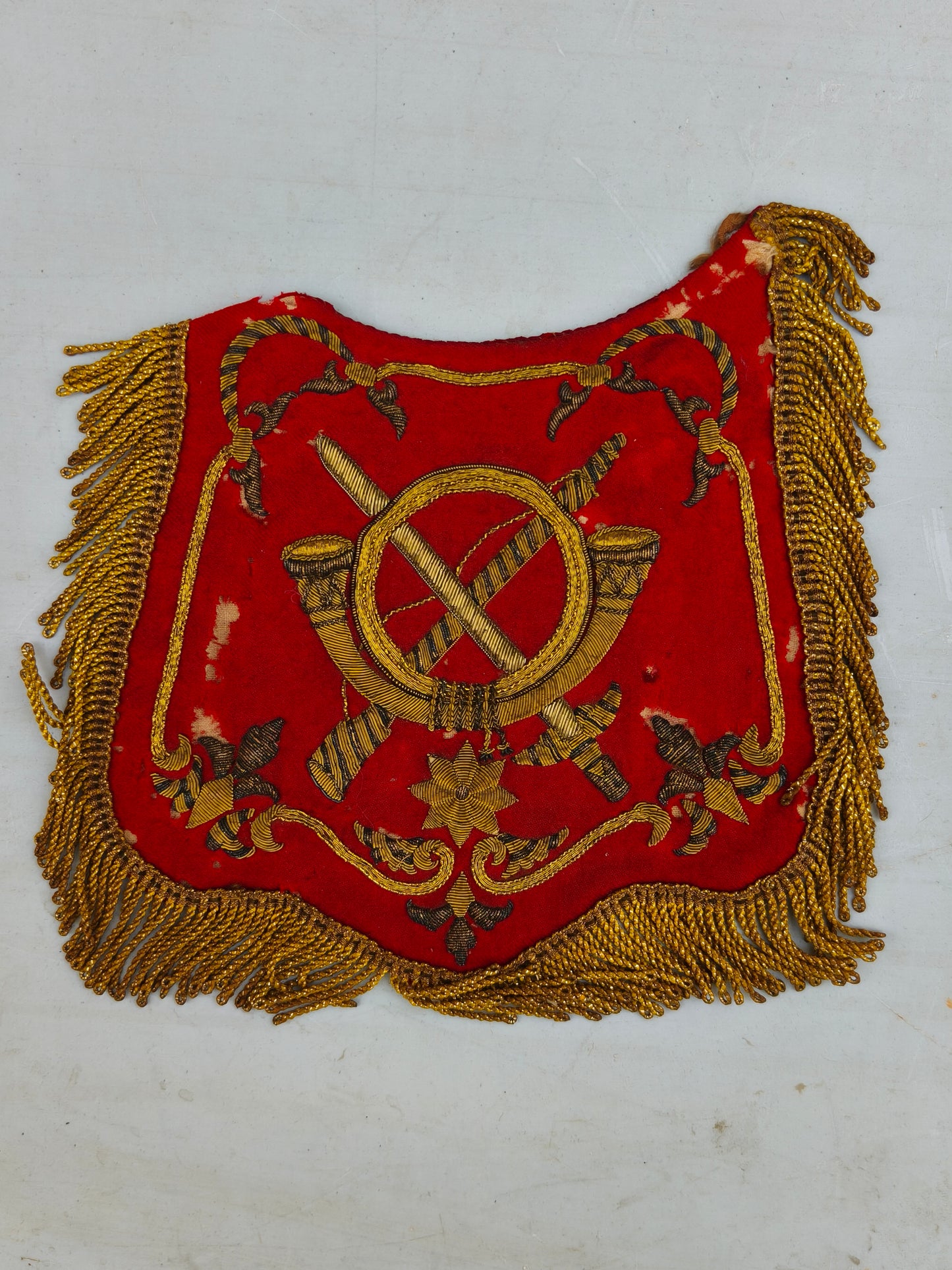 Banderín Bordado de Infantería. España época Franco.