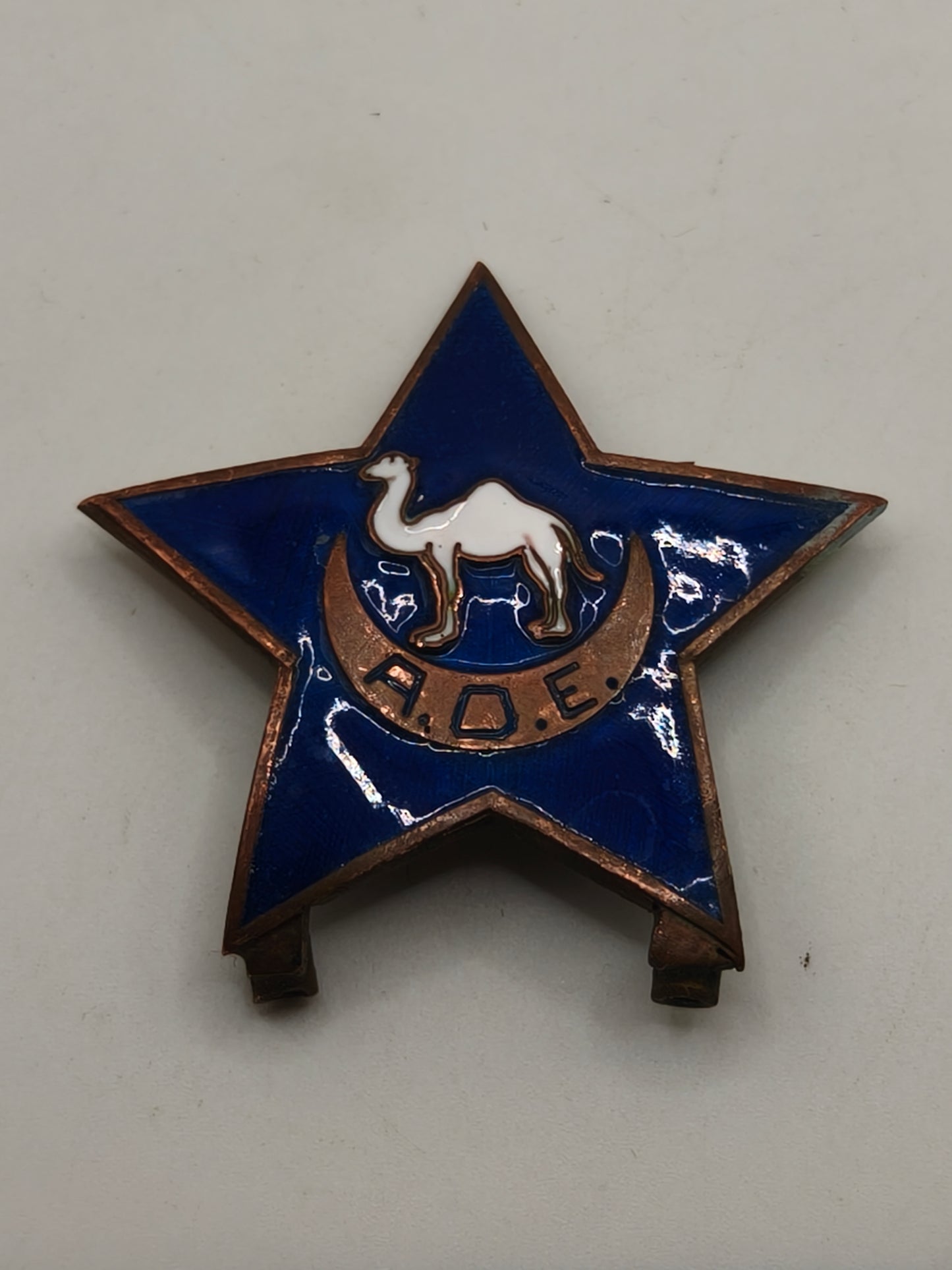 Insignia Distintivo Permanencia Ejercito de África. España época Franco.