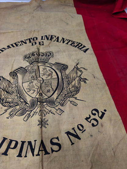Original Philippines Campaign Regimental Flag, N52 Spain.
