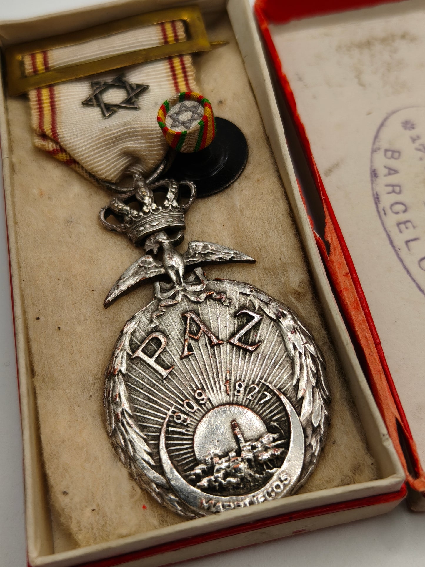 Medalla Paz de Marruecos 1927. Guerra de África