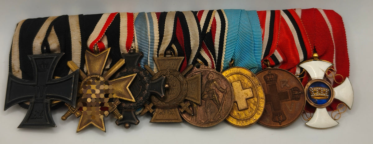 IWW and IIWW Medal Bar. Germany.