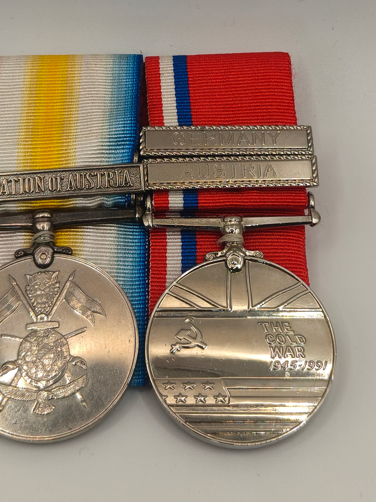 British Military Medal Bar. Cold War