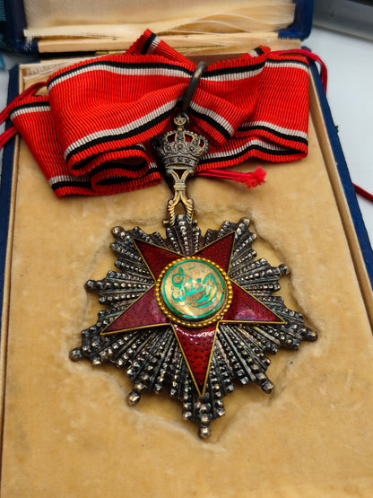 Order Of Independence Commander Medal. Libya's Kingdom.