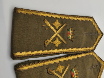 Major General Epaulettes. Spain Franco's period.
