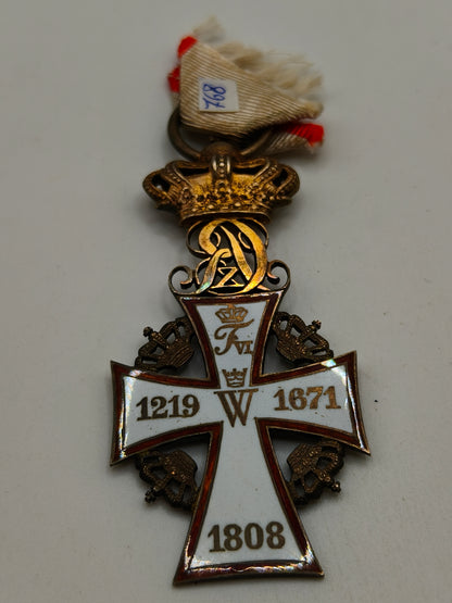 Medalla orden de Dannebrog Dinamarca