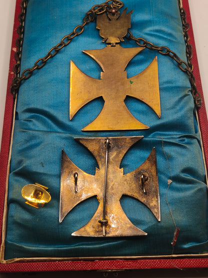 Commander set of the Order of Our Lady of Mercy. Spanish Chapter.