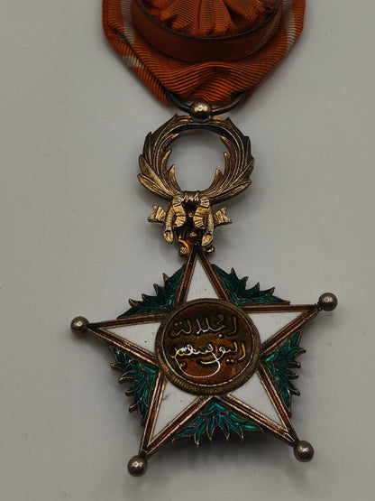 Medalla orden Ouissam Alaouite. Francia