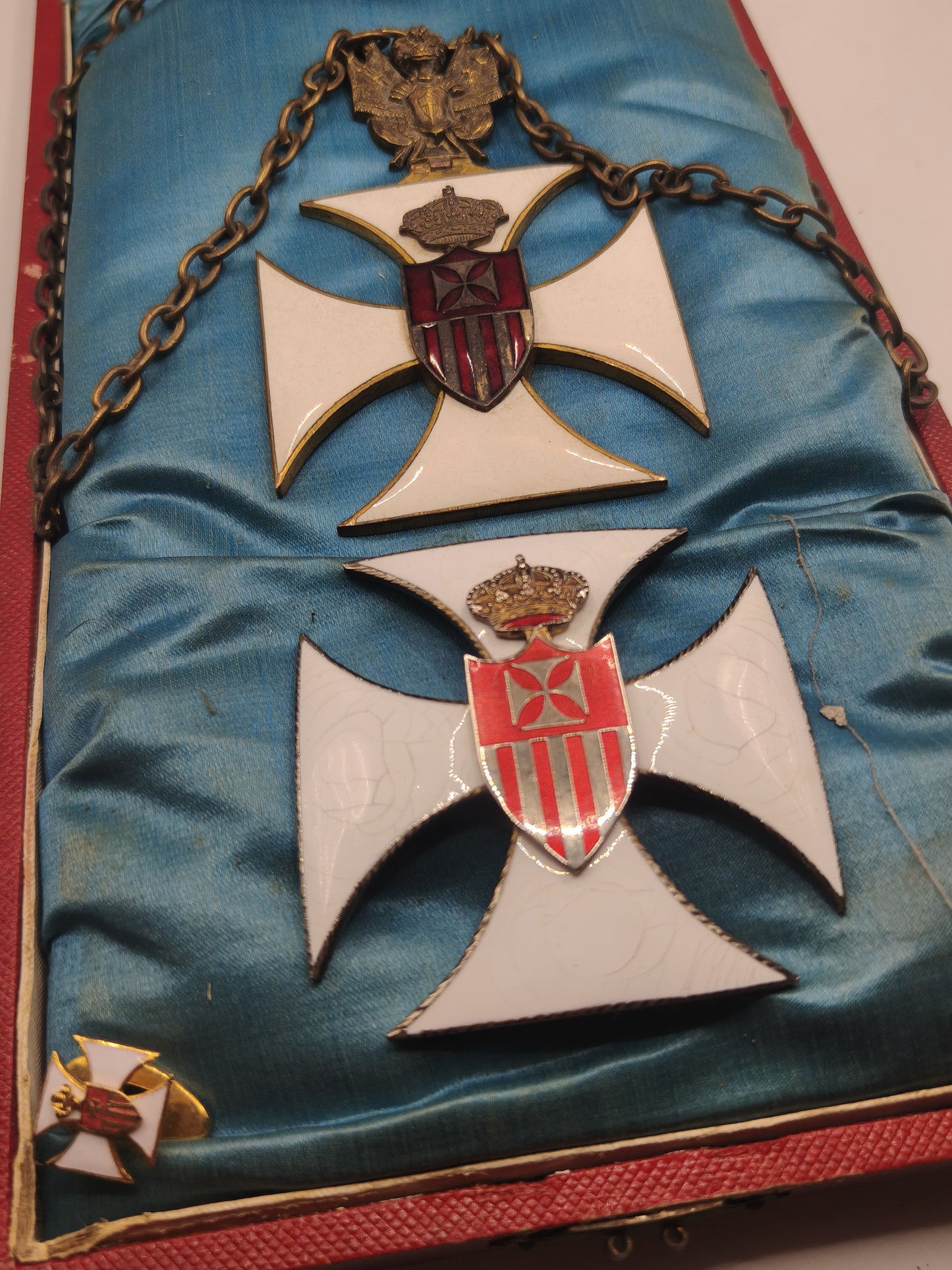 Commander set of the Order of Our Lady of Mercy. Spanish Chapter.