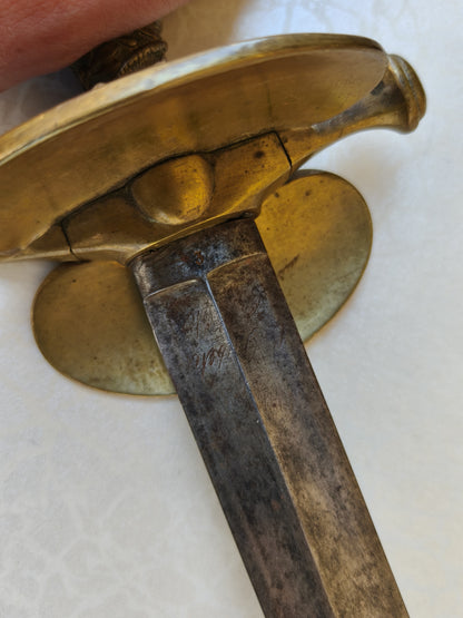 French Napoleon III Military Dress Sword.